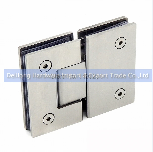 Stainless steel bathroom toilet glass clip frameless glass