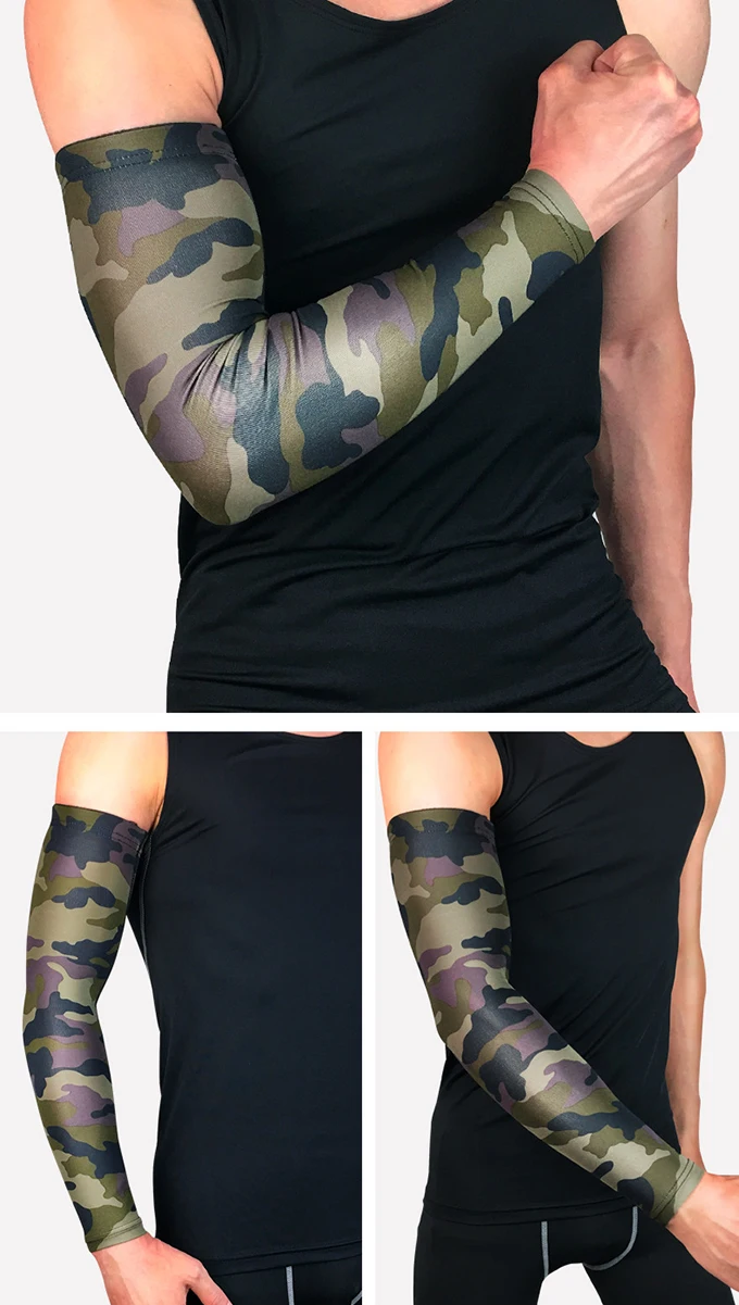 Athletic Arm Sleeves For Men Women Youth. Sports Compression,Uv