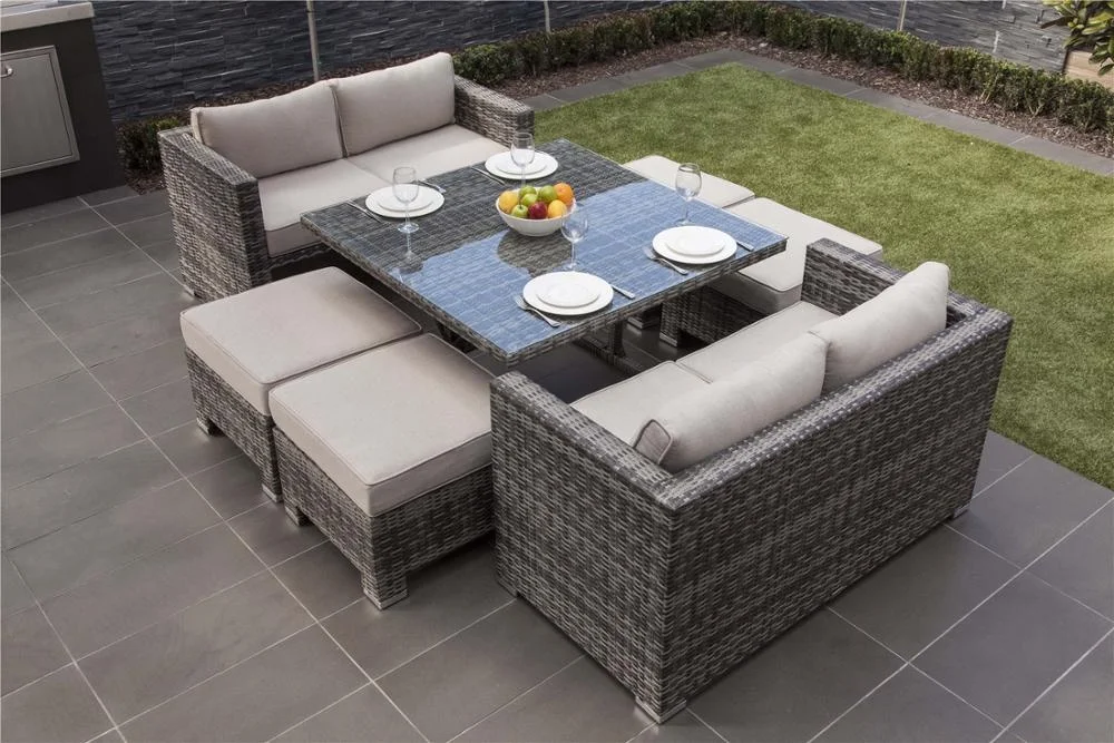 Hot Sale Rattan Patio Outdoor Table And Chairs Garden Wicker Furniture