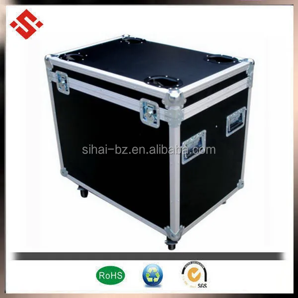pp hollow sheet heavy duty turnover box with aluminium safe edge