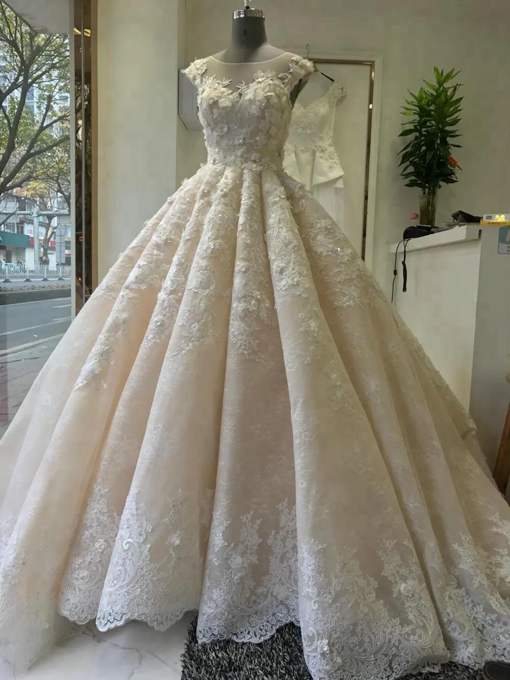 Baiyi Factory Wholesale High Quality Hot Selling Wedding Dress 3d ...