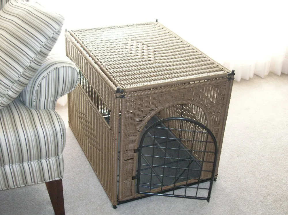 Wicker Pet Residence Custom Indoor Dog House Dog Kennel Buy Wicker