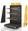 2018 Factory Direct Wholesale Metal Grocery Store Shelf Display Shelf for retail store