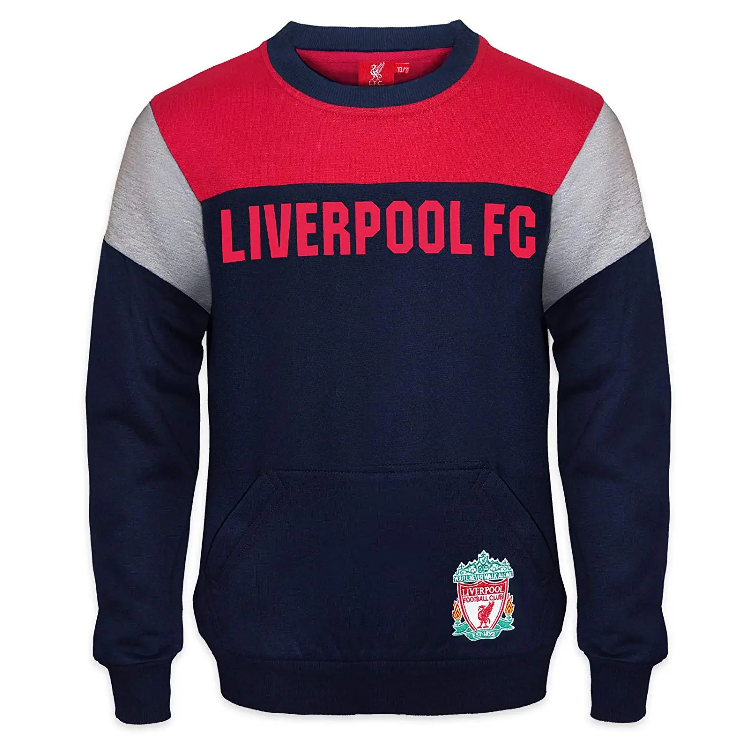 liverpool soccer sweatshirt