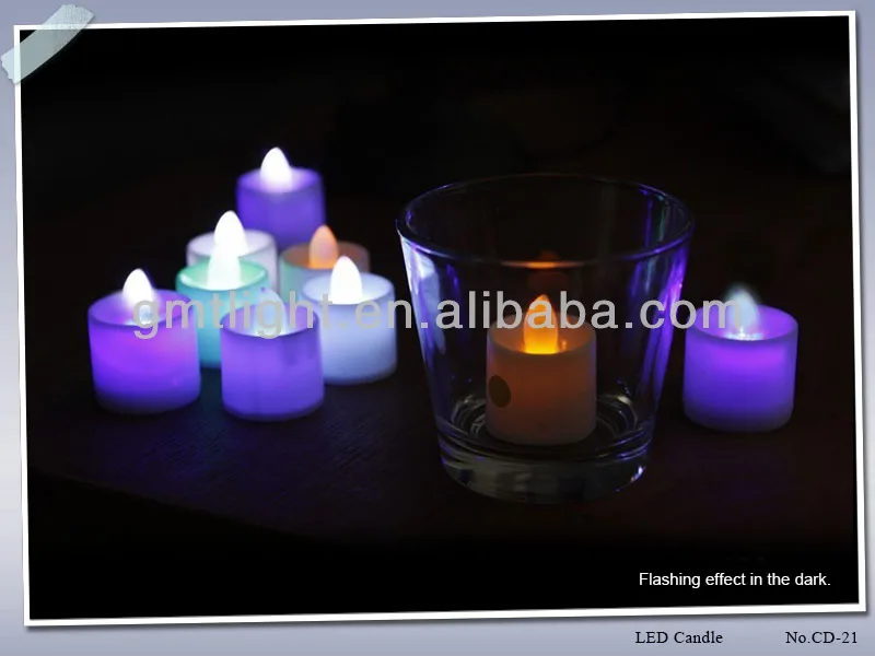 Birthday Supplies Led Light Up Flameless Blow Out Candles Buy Led