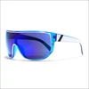 KDEAM One Piece Fashion Oversized Cycling Surfing Fishing UV400 Sunglasses Sports Ski Goggle Custom Logo Small Order brill