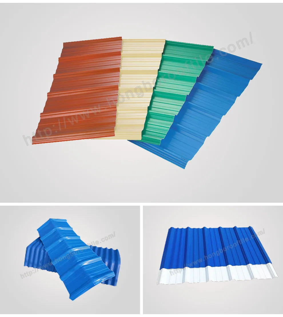 Foshan Corrugated Building Materials Pvc Roofing Panels Lightweight Pvc