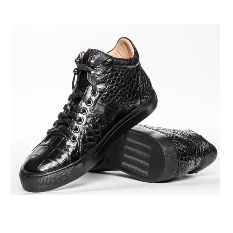 Genuine Crocodile High Top Sneakers