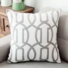 Good product Cushion Cover Cheap Grey Pillow Covers Puff Sofa Chinese embroidered Seat Decorative Throw Pillow Covers Cases