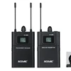 2019 DV-200 ACEMIC UHF Dual channel lapel microphone for camera DSLR street interview filming video live streaming talk show