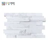 China Foshan Good Quality White Decorative Building Material Cultural Cultured Stone Design for Wall Coating