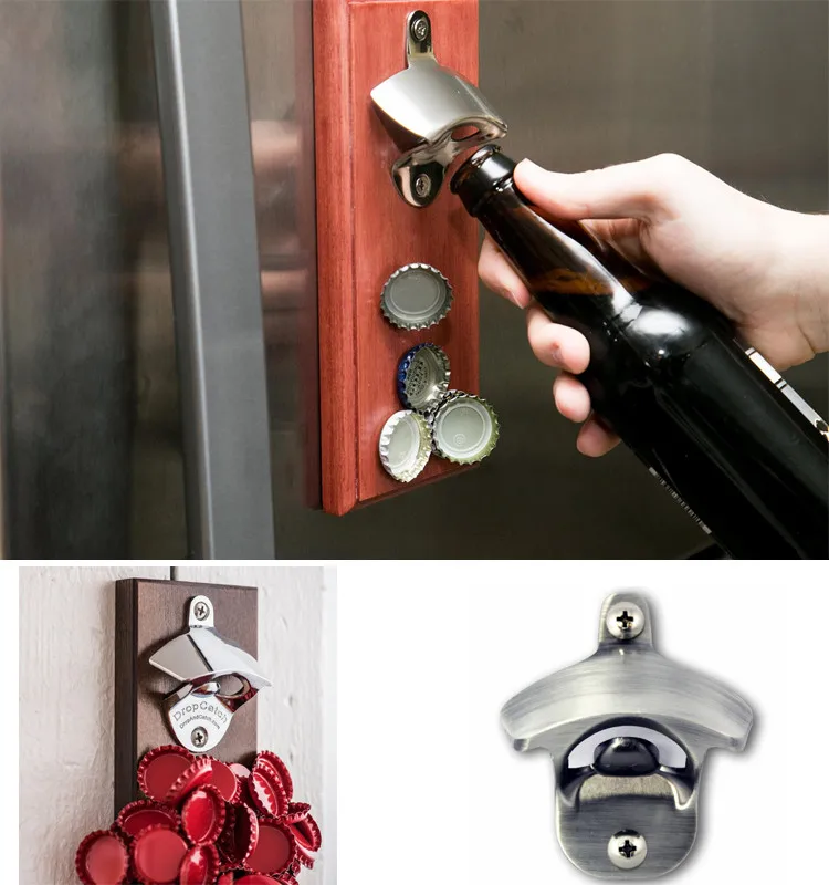 Strong Refrigerator Beer Bottle Opener With Cap Holder Buy