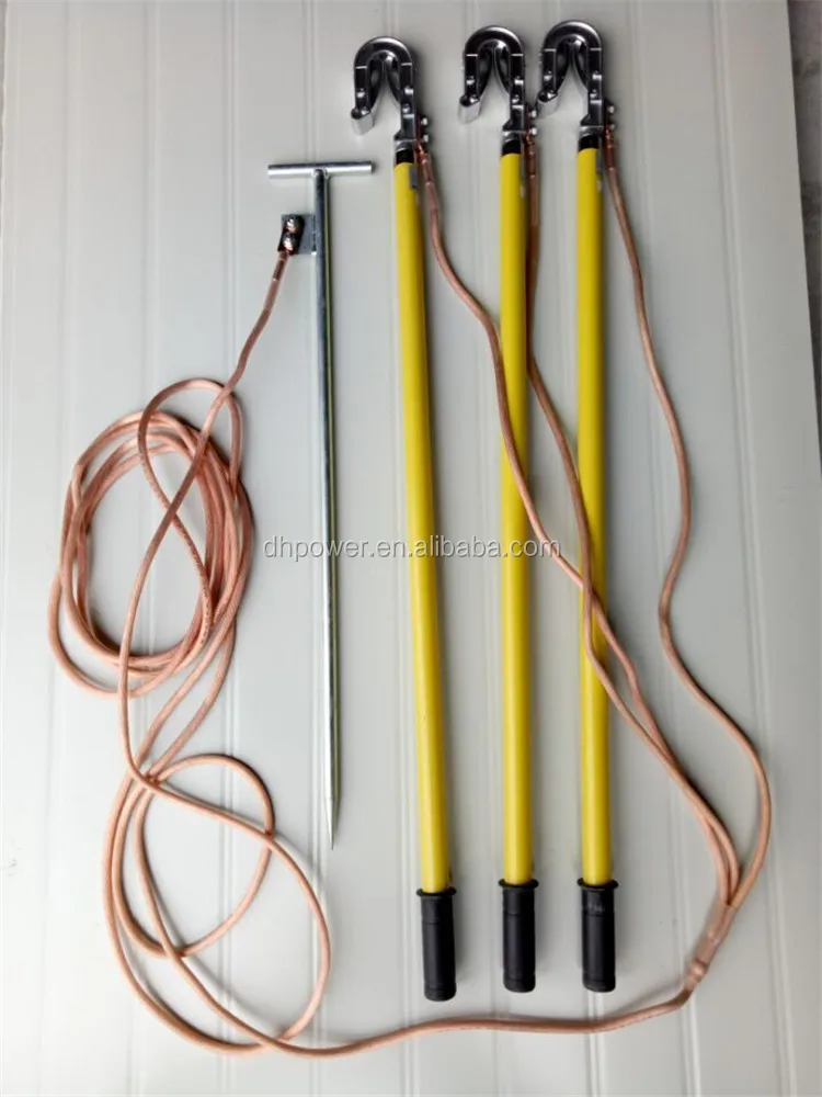 Transmission Line Electrical Wire Personal Safety Security Earth Wire Grounding Rod Buy Wire