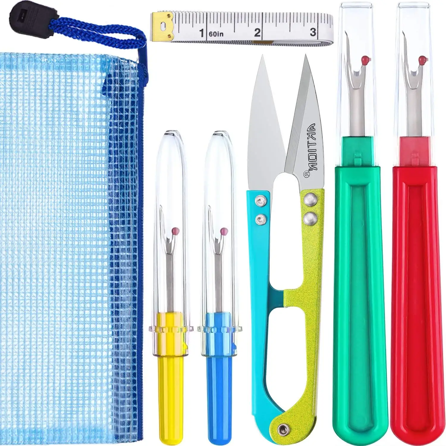04322 Singer QuiltPro Grip n Rip Combo Set-6/" Seam Ripper /& Thimble