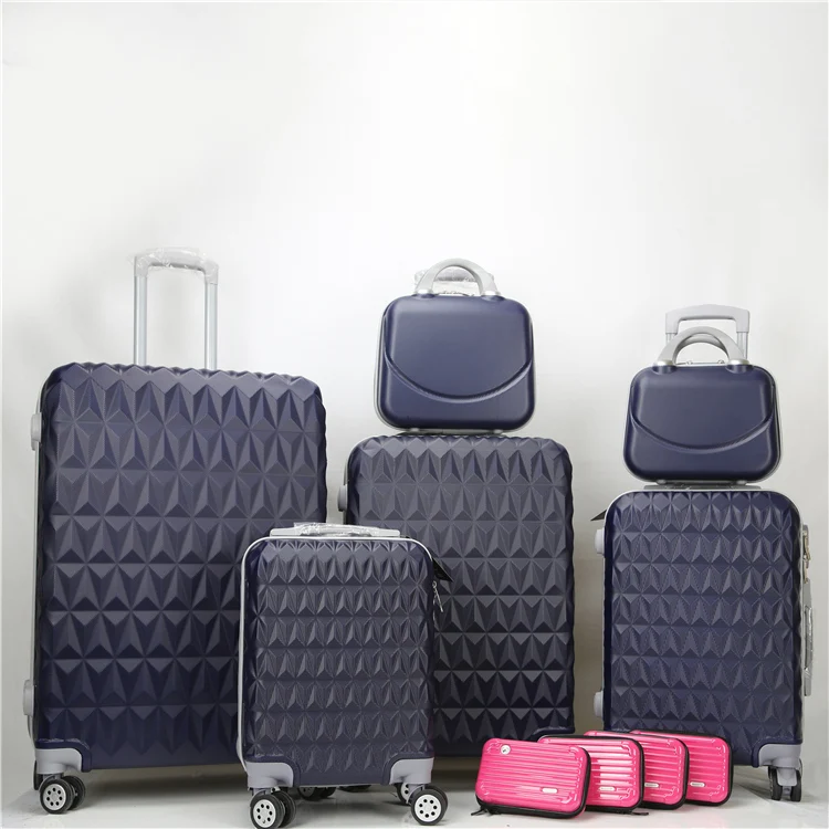 Fashion Hot Selling PP Luggage sets Aluminium Trolley Cases Bags Suitcases