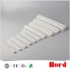 H Type 12 Pole Screw White Terminal Block with Wire Protector Barrier
