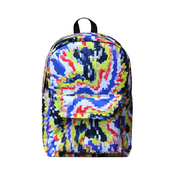 Mixcolor 600d Polyester Backpack,School Backpack,Color Life Backpack