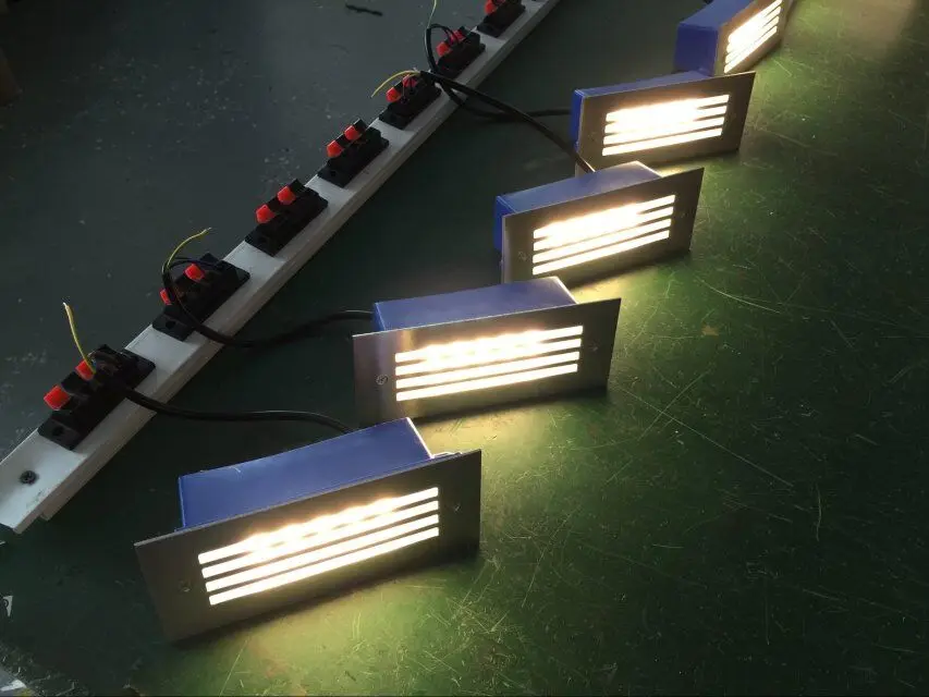 Outdoor Waterproof 1w 3w Led Stair Light Recessed Step 1w 3w Led Stair Light Recessed