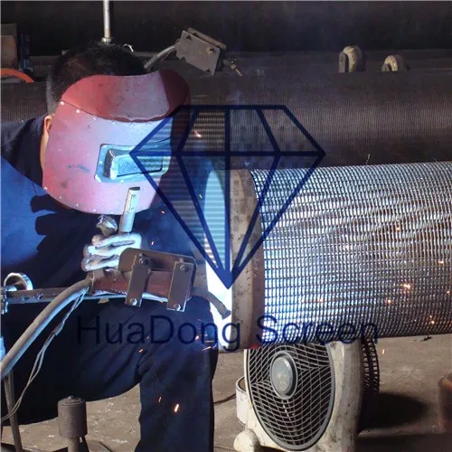 product-637-637 Stainless steel 304/316 0.75mm slot Johnson well screen tube/wedge wire filter