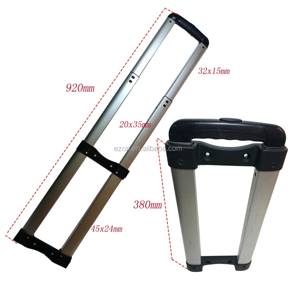 Big Tube Inner Aluminum Trolley Handle Strong Rod Heavy Duty Road Case