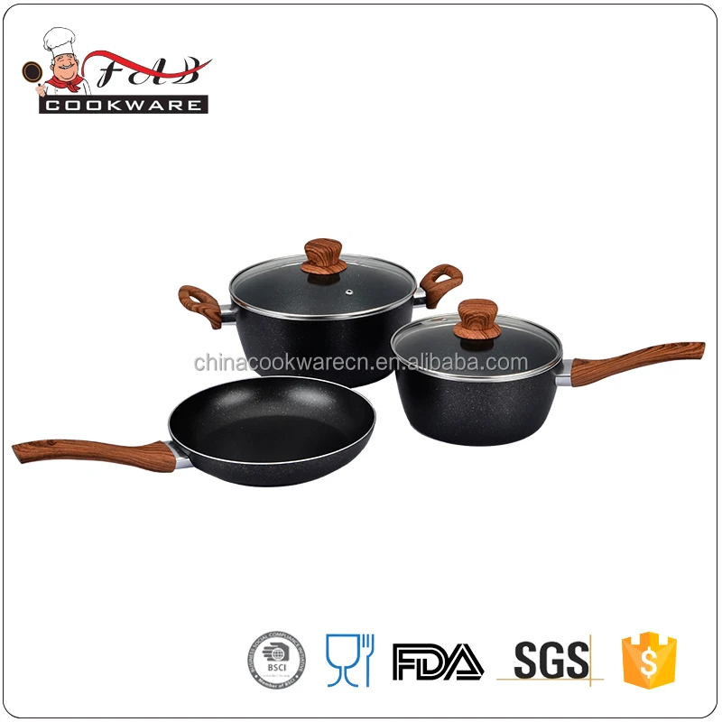 Hello,everyone,10pcs marble coating - Cooklover cookware