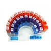 Hot Sale 31 Day Monthly Cake Shape 4-Times-A-Day Pill Box&Pill Case&Pill Organizer With Pill Cutter