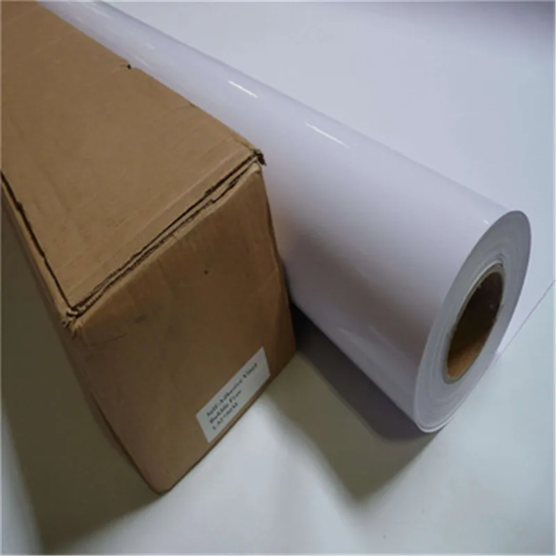 Free Sample Grey Back Removable Glue Self Adhesive Waterproof Vinyl