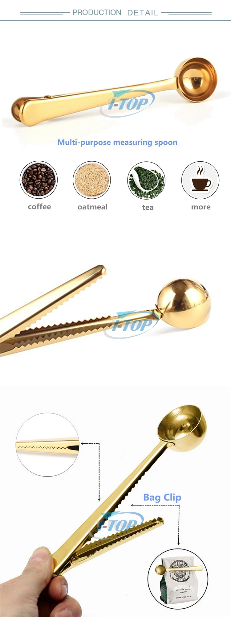 Coffee Spoon with cilp