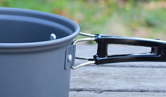 aluminium cooking pot set