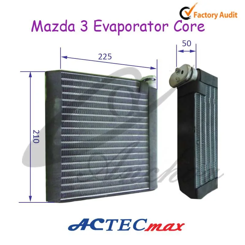 Auto Ac Evaporator Core For Mazda 3 Buy Mazda 3 Evaporator,Mazda 3