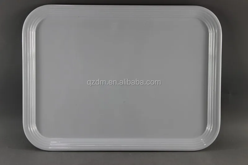 13-15-17inch Melamine Rectangle Tary White Seving Tary