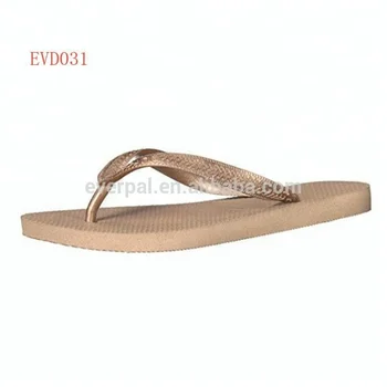 brown rubber flip flops