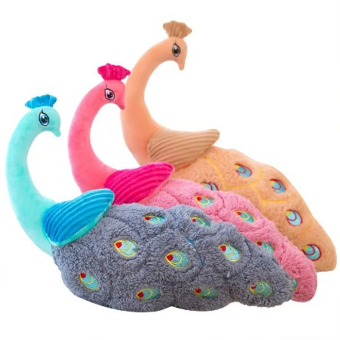 peacock soft toy