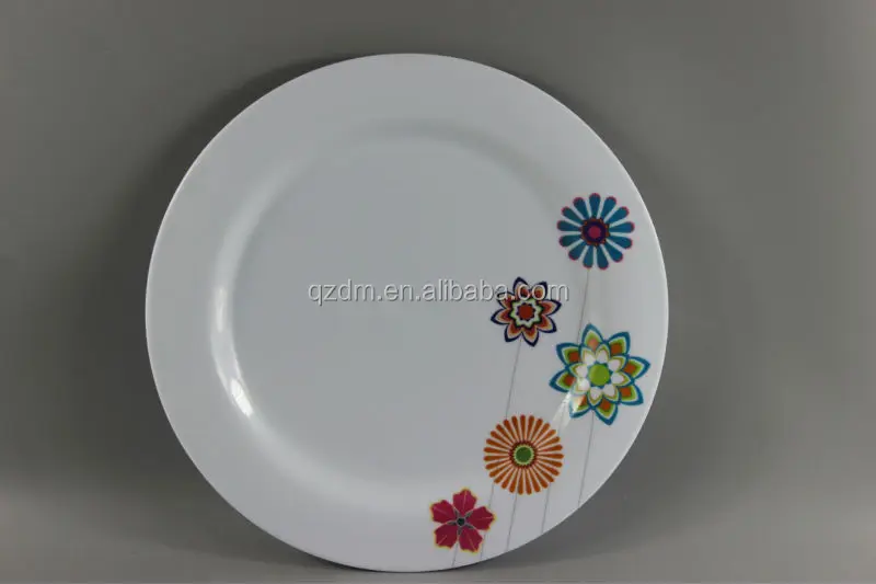 13.5inch Melamine Large Plate With Soccer Print