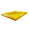 Sealed inflatable floating water pool