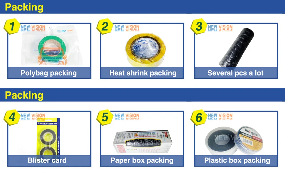 Professional Manufacturer Wonder Pvc Electrical Insulation Tape/pvc