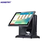 New import LCD Display 15 inch pos systems Cash Register all in one POS With 32G SSD