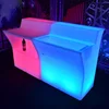 Illuminated furniture led modular bar straight panel
