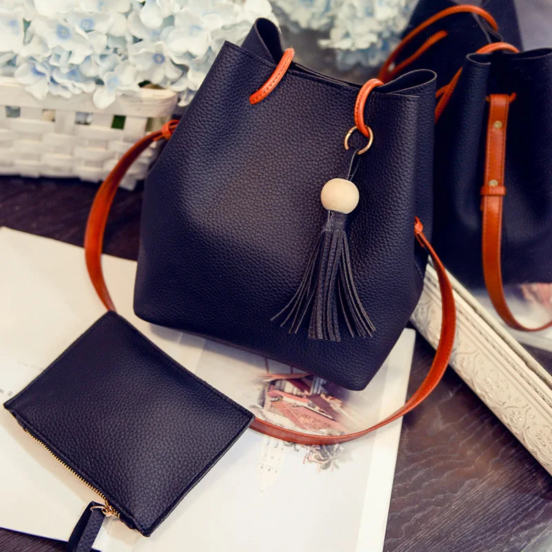 New Bucket Bag Women's Mother Bag Fall Fashion New Tote Handle Shoulder ...