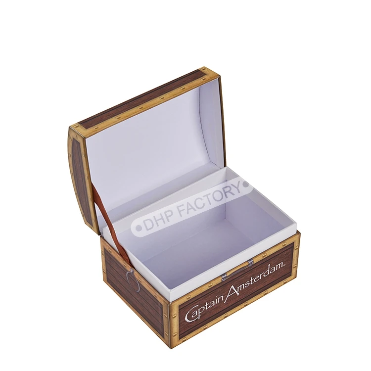 Dhp Factory Wholesale Cardboard Mini Small Treasure Chest Gift Boxes