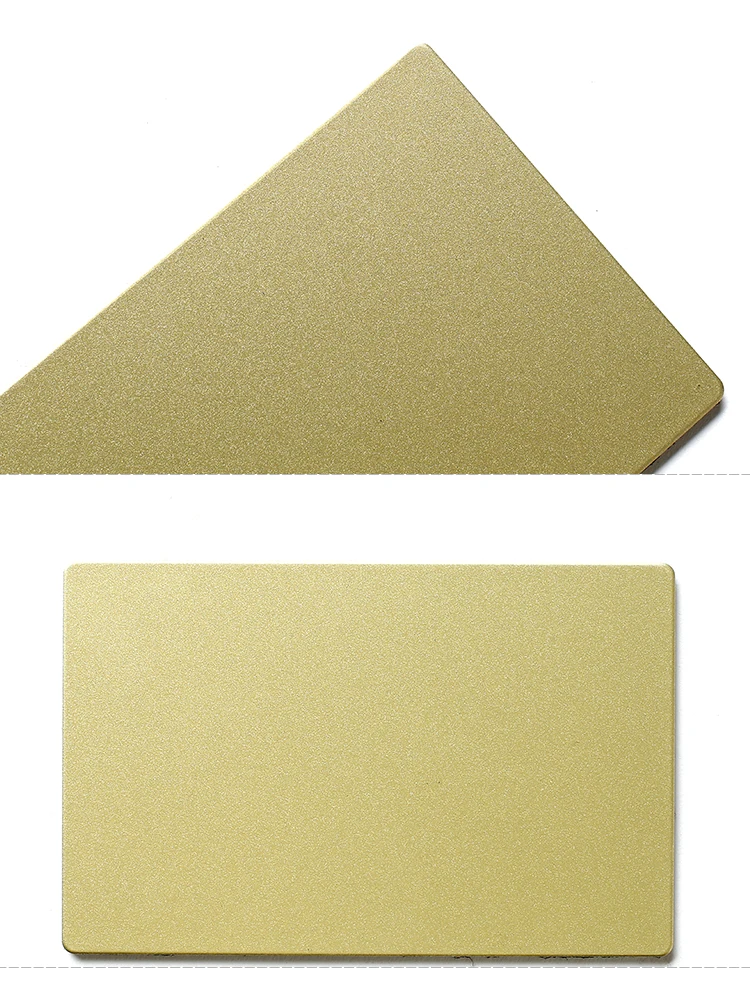 Exterior building pvdf coated aluminum composite sheeting board