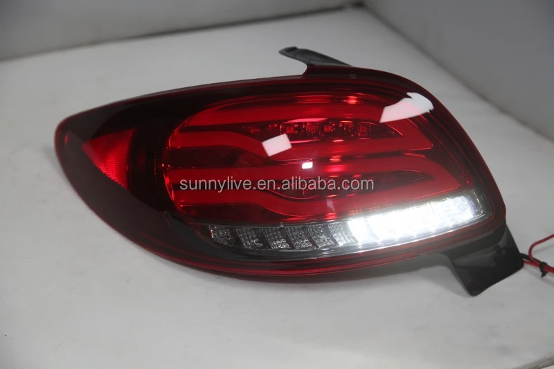 For PEUGEOT 206 LED Tail Lamp V2 Type 1998 to 2004 year WH