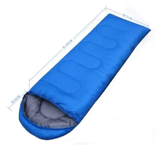 Sleeping Bag 3 Waterproof 4 Season Camping Hiking Outdoor Envelope Case Single 