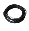 Waterproof Outdoor PDLC DLC Connector G652D G657A1 GYFJH Fiber Optic Patch Cord SM MM Duplex LC Protected Cable