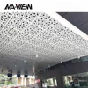 Acoustic house decorative aluminum metal suspended stretch false ceiling panel tiles board design