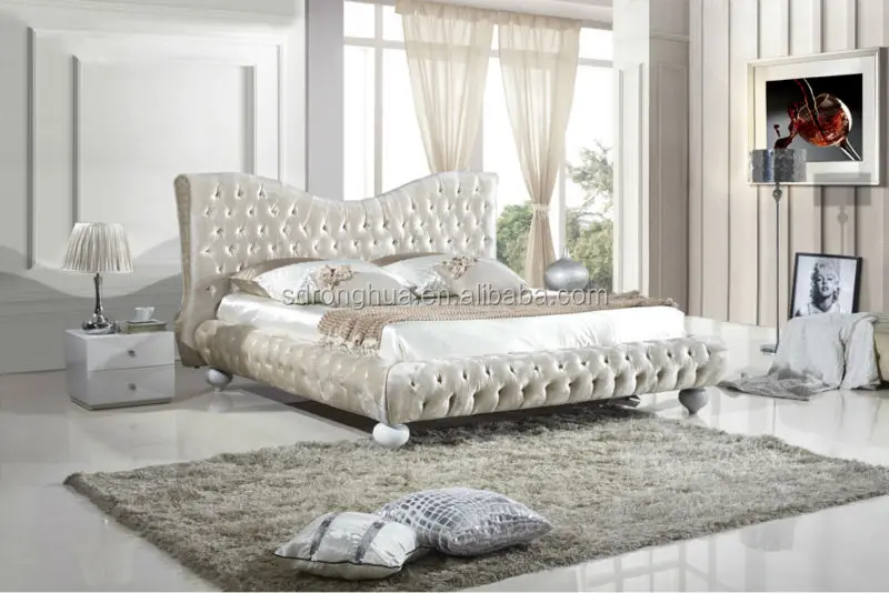 K1830 moderne schlafzimmermöbel stoff bett bett produkt id ... Bett stoff