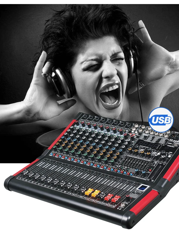 Alibaba Supplier Modern Design Gm8 Sound Mixing Console Karaoke