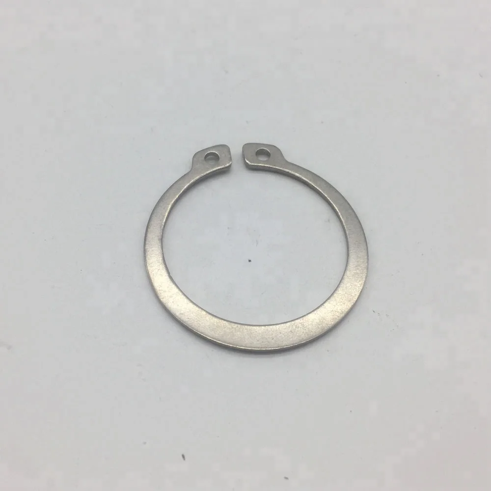 Zinc Dichromate Yellow44; 100 Pieces Style Carbon Steel Rotor Clip E-12ST ZD External E