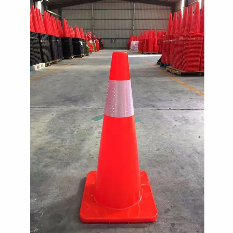 Flexible Reflective PVC Orange Traffic Cones