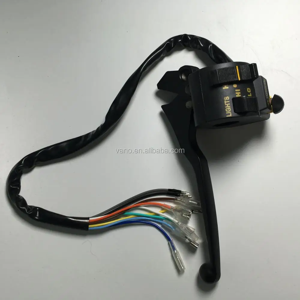 motorcycle handle switch assembly for CD70